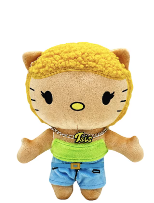 HypeKitty Ice Spice mit lockigem Haar