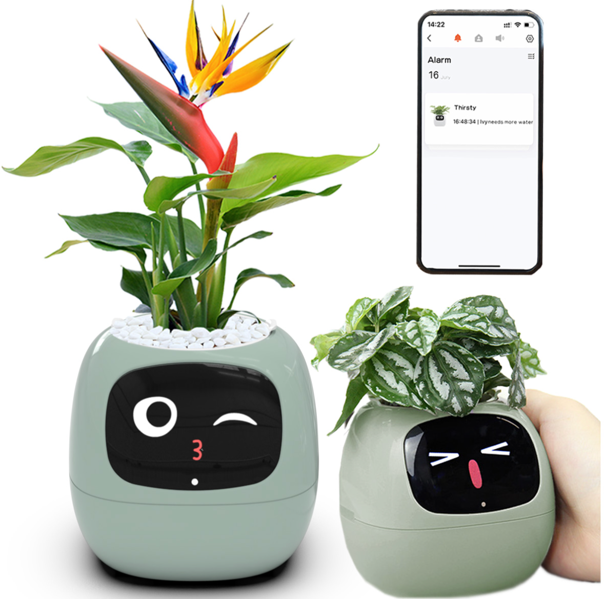 Interaktywna Doniczka - SmartPot™ - zielona