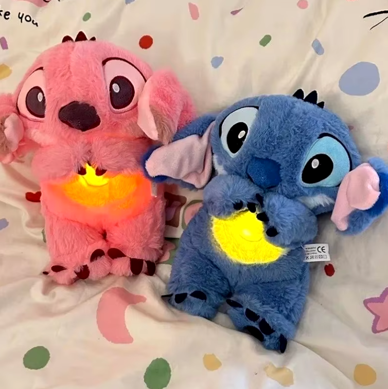 DWUPAK Stitch Niebieski + Różowy - Oddychające