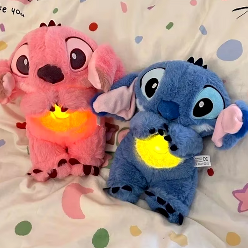 DWUPAK Stitch Niebieski + Różowy - Oddychające