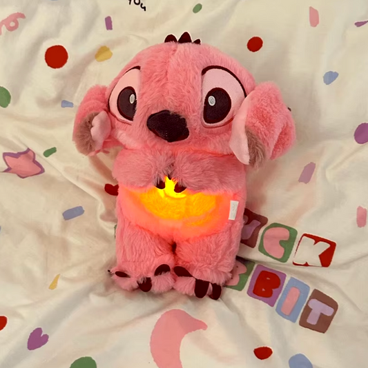 Oddychający Lilou Stitch Różowy