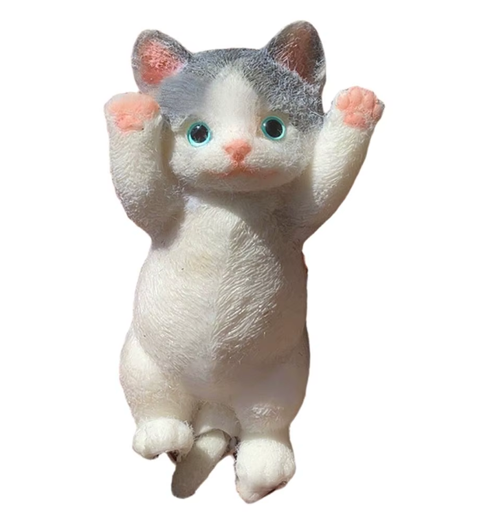 Plastic Anti-Stress Cat 20x10 cm