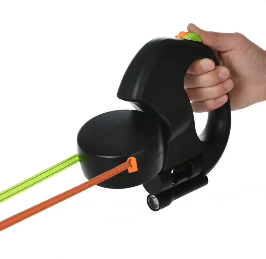 Automatyczna podwójna smycz - My Walking Leash™