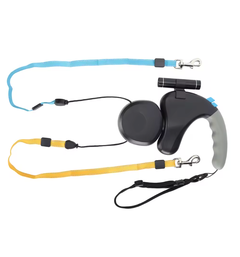 Smycz Obrotowa dla Dwóch Psów - MyWalkingLeash Premium