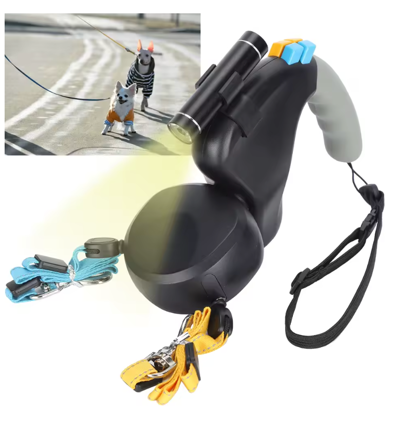 Smycz Obrotowa dla Dwóch Psów - MyWalkingLeash Premium